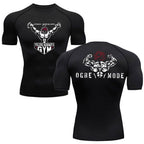 Anime Baki Compression Tshirts for Men Gym Workout
