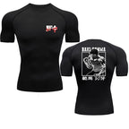 Anime Baki Compression Tshirts for Men Gym Workout