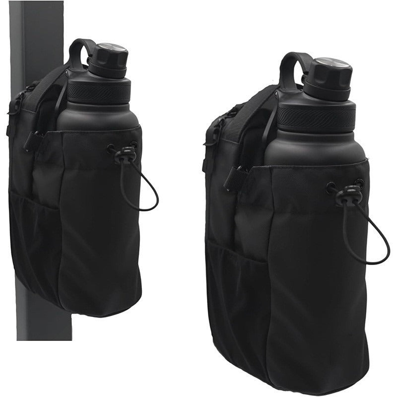 Fitness magnetic water bottle bag