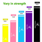 5-Color Latex Resistance Bands