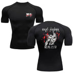 Anime Baki Compression Tshirts for Men Gym Workout