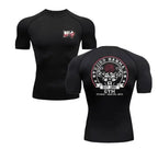 Anime Baki Compression Tshirts for Men Gym Workout